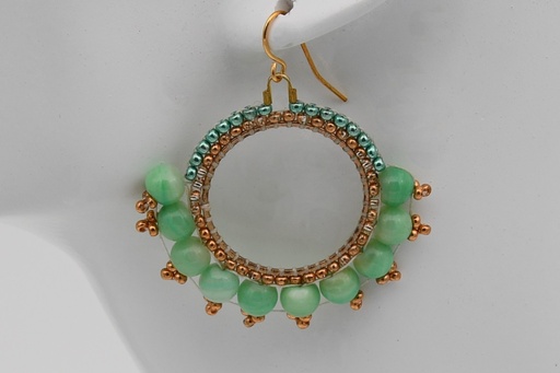Sea Green Hoops